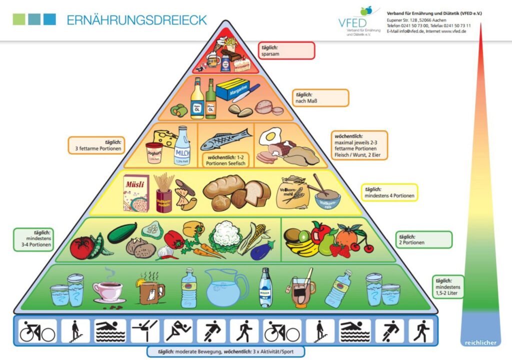 Ernährungsdreieck Verband für Ernährung und Diätetik (VFED e.V.)